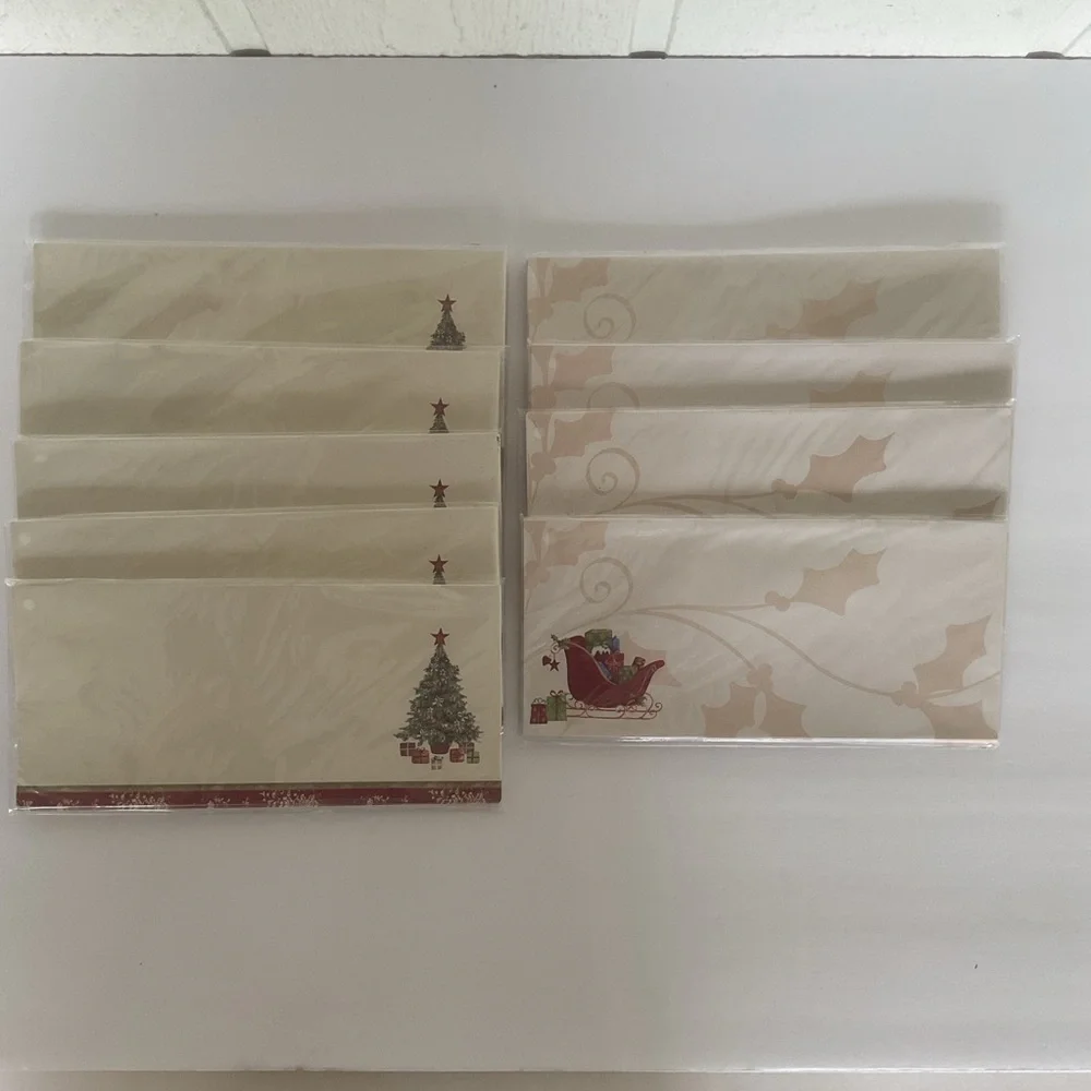 Michael’s Craft Stores  Christmas Envelopes NWT LOT OF 9 PACKAGES